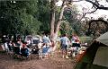 Tawakoni sitting around at Camp Carter